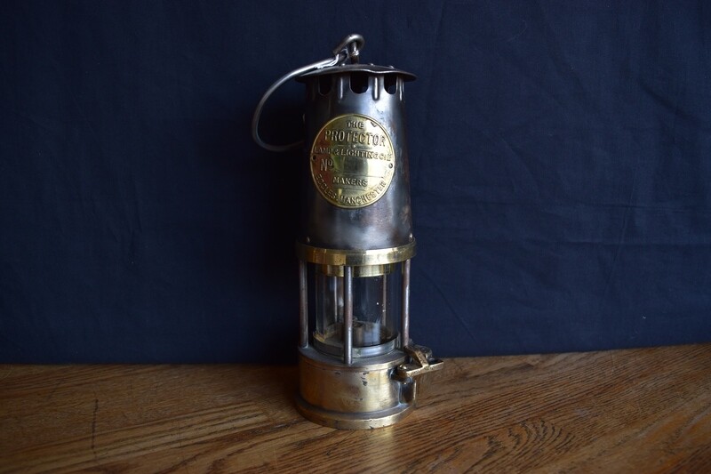 Two Tone Miners Lamp