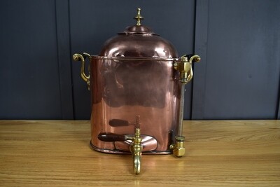 Victorian Shop / Canteen Hot Water Urn with Glass Level