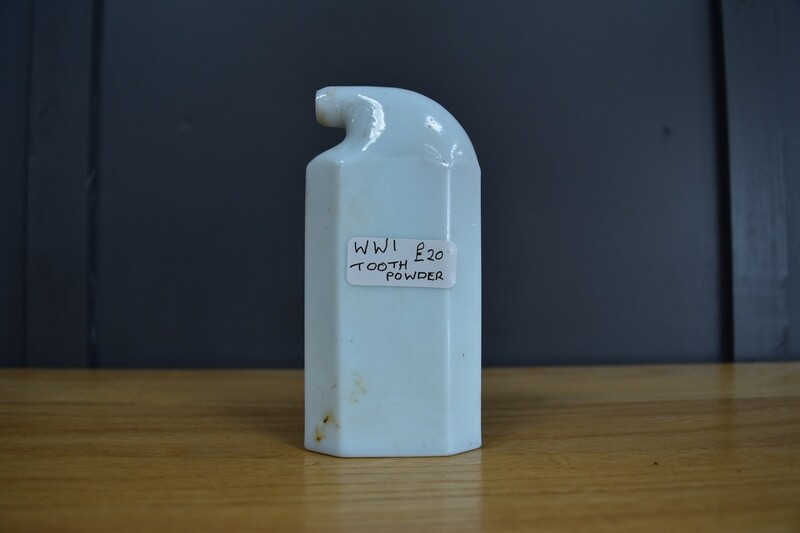 WW1 Tooth Powder Bottle