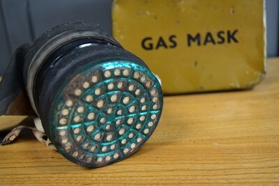 Gas Mask in Tin