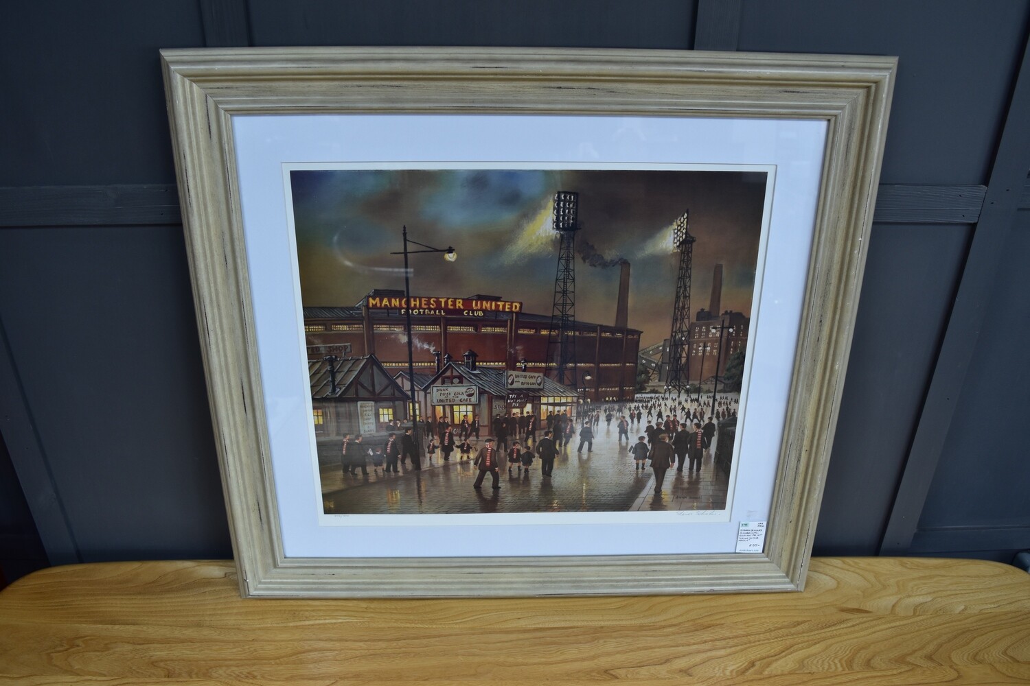 Steven Scholes Signed Ltd. Edition Print "Going to the Match"