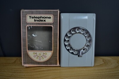 1970s Boxed Telephone Index