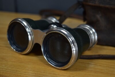 French Binoculars with Case