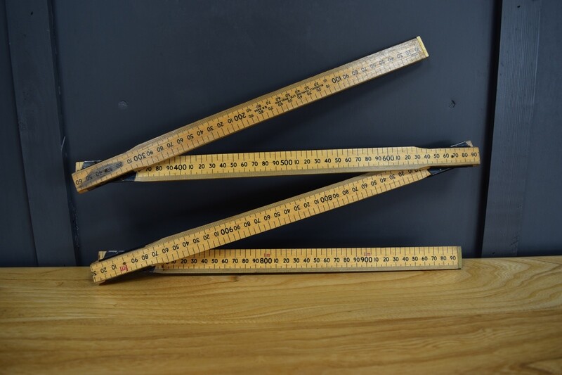 Wooden 2 Meter Folding Rule