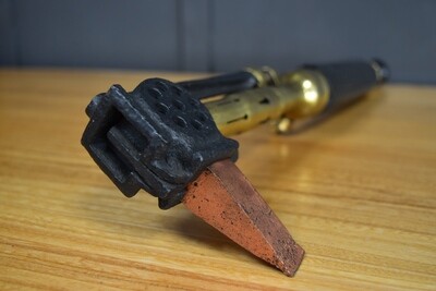 1930s French Paraffin Soldering Iron in Rare Wand Shape