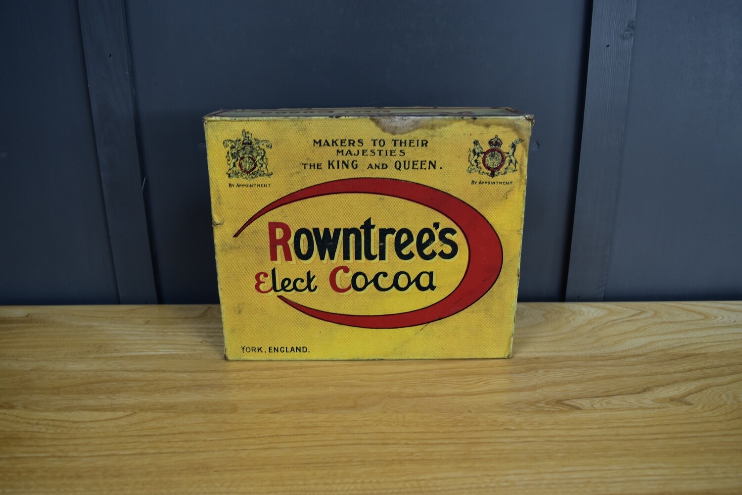 1920s Rowntree's Elect Cocoa Trade Carton