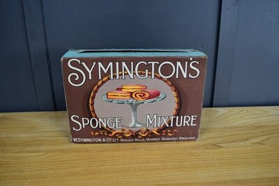 1920s Symingtons Sponge Mixture Trade Carton