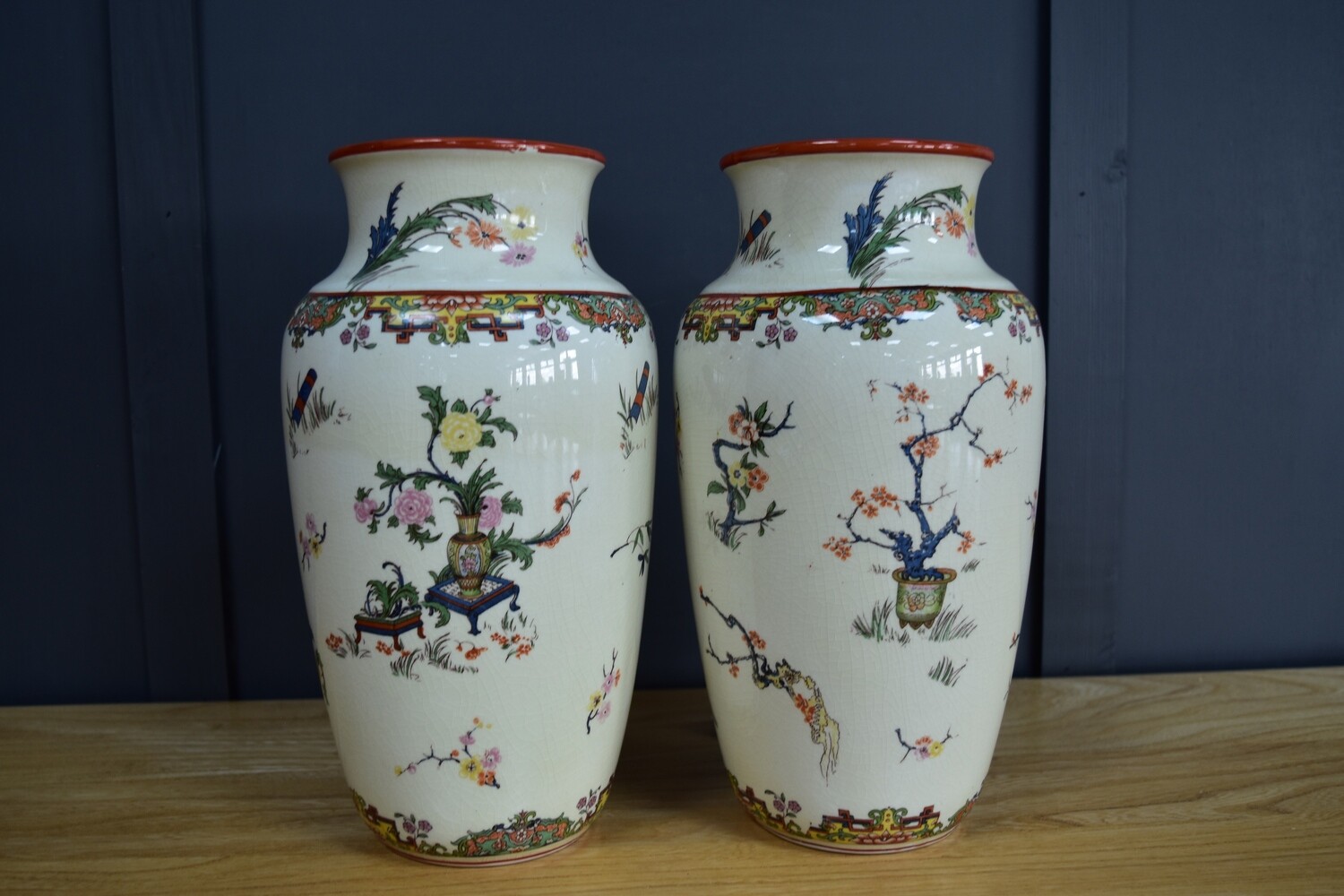 Pair H.M & Co Ltd Vases