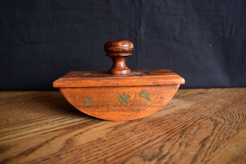 Brass Inlay Desk Blotter
