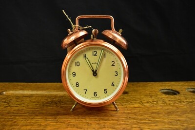 Bertina Copper Alarm Clock