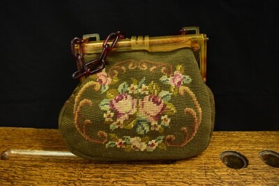 1930s Tapestry Bag