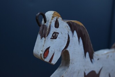 Vintage Pull Along Toy Horse