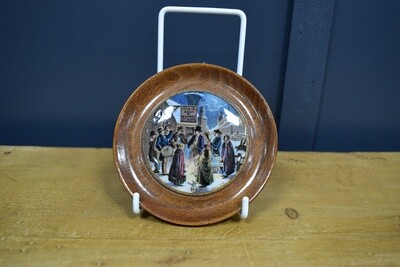Xmas Eve Framed Pot Lid