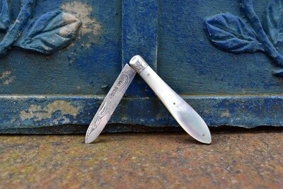 Silver and Mother of Pearl Fruit Knife