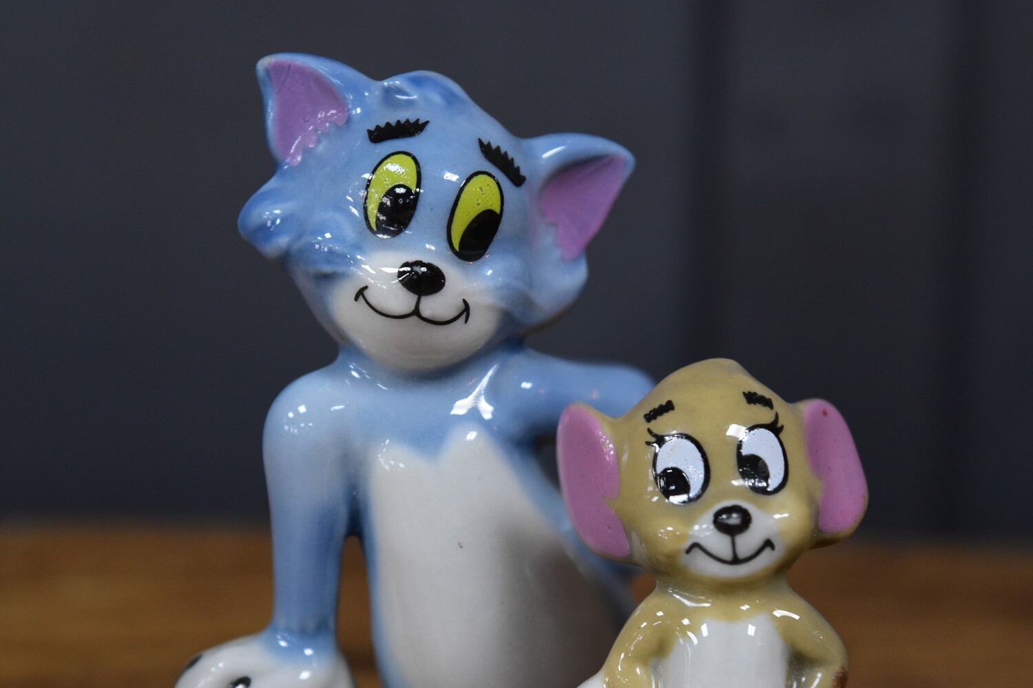 Tom & Jerry Cartoon Figurines by Wade c1970