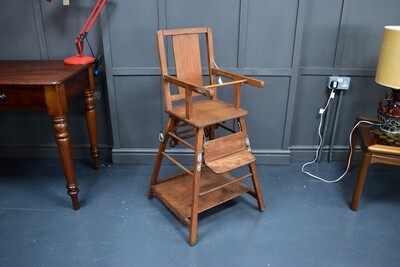 Vintage Metamorphic High Chair