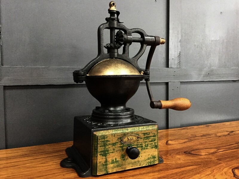 Antique Peugeot Freres French Coffee Grinder