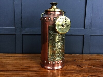 Rare Fire Extinguisher c1910-1920s