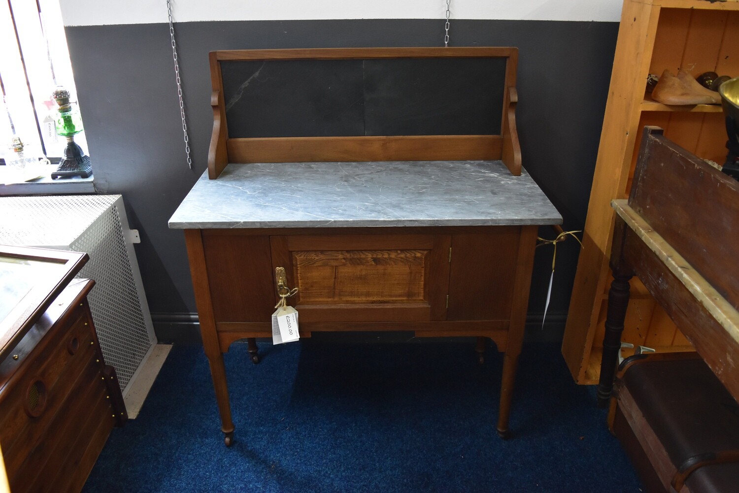 Vintage Oak Washstand