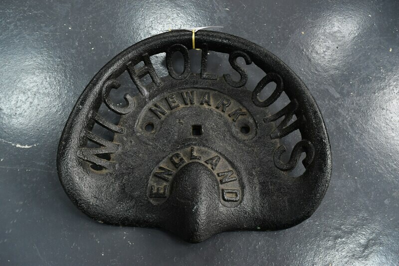Cast-Iron Tractor Seat