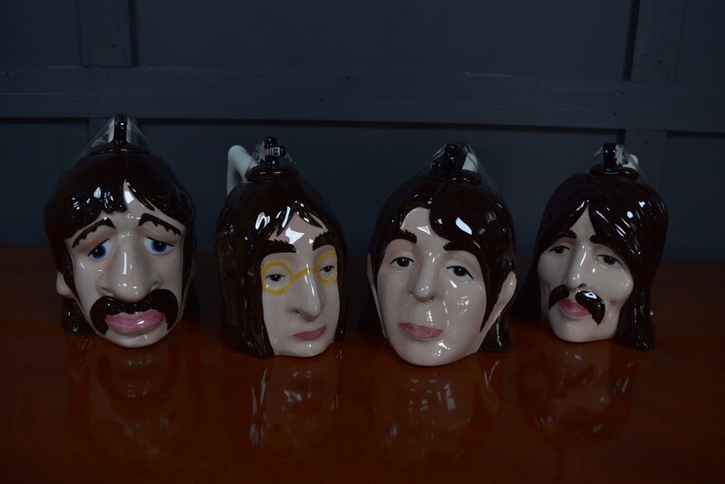 Lorna Bailey The Beatles set of x4 Teapots