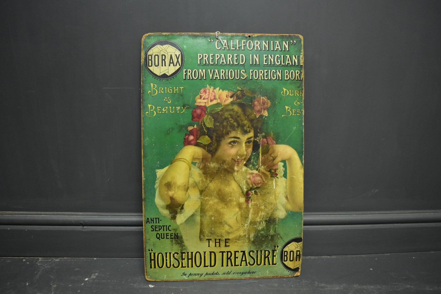 Borax Advert "The Household Treasure"