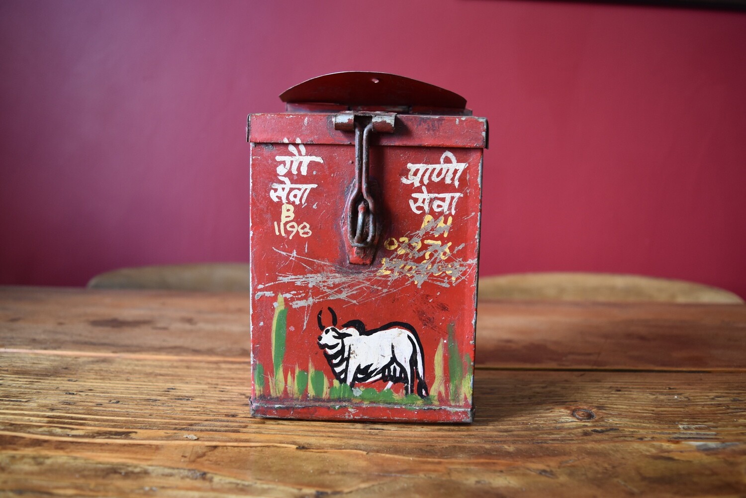 Indian Sacred Cow Collection Box