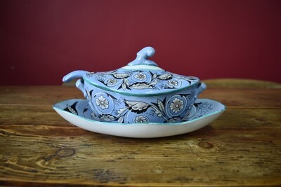 Spode Tureen with Stand and Ladle