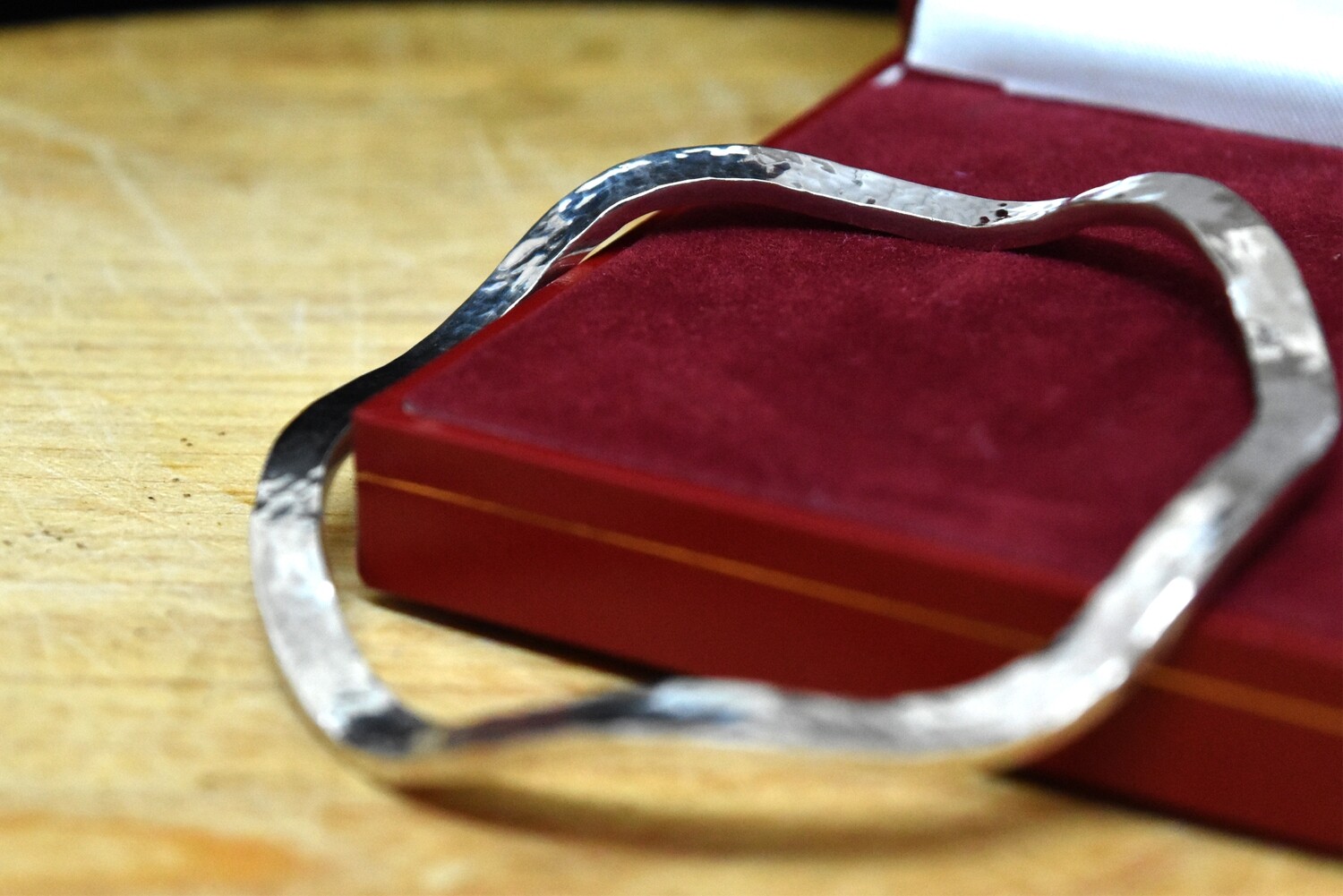 Silver 925 Hallmarked Handmade Bangle