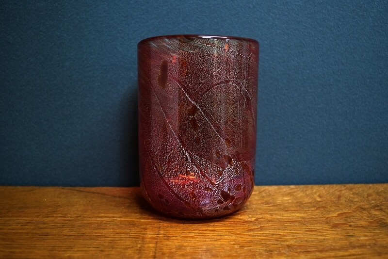 Isle of Wight Red Azurene Vase
