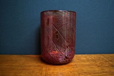 Isle of Wight Red Azurene Vase