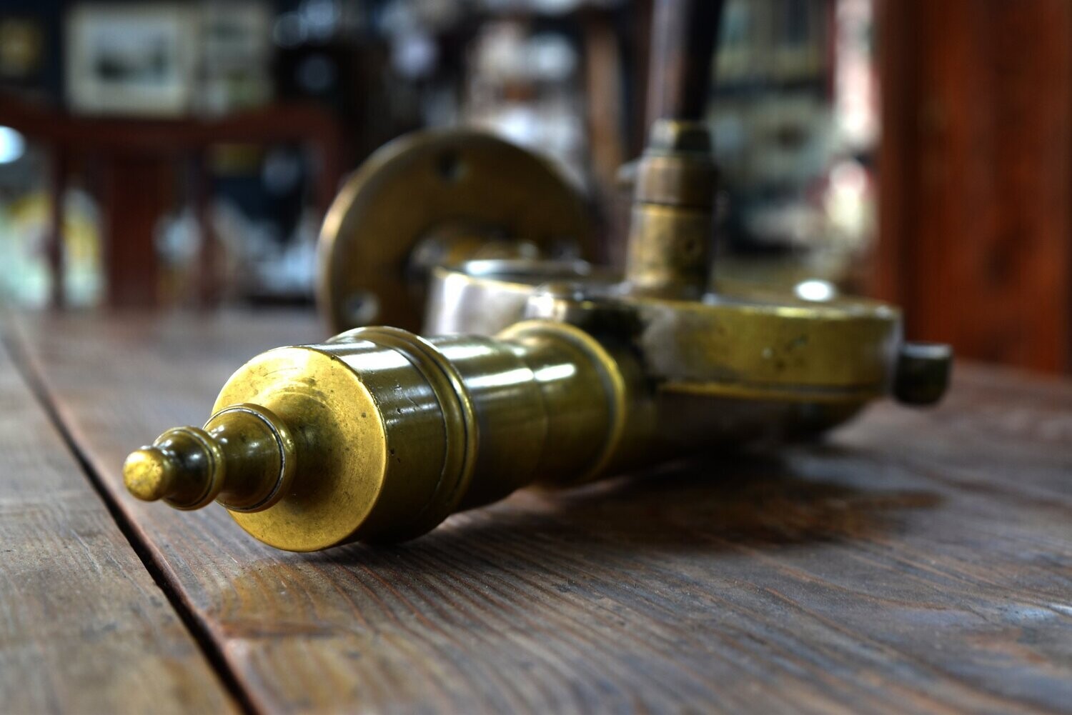 Antique Bottle Opener "Rotary Eclipse"