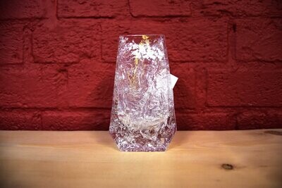 Whitefriars Clear Coffin Vase