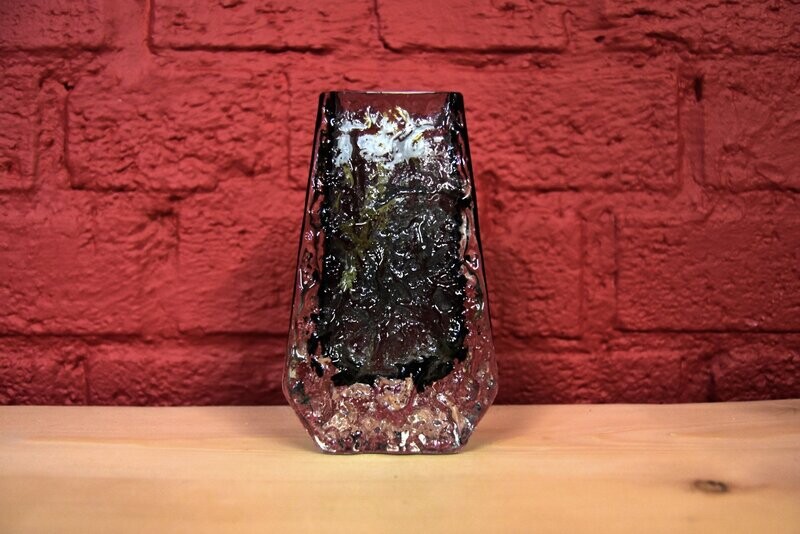 Whitefriars Pewter Coffin Vase