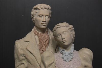 Alice Heath Tall Couple Figurine