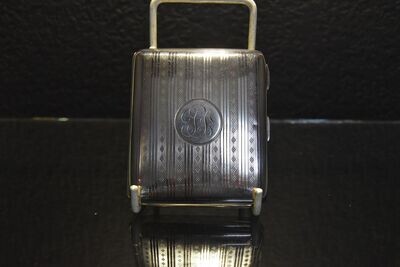 Silver Cigarette Case c1921