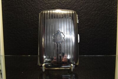 Silver Cigarette Case c1912