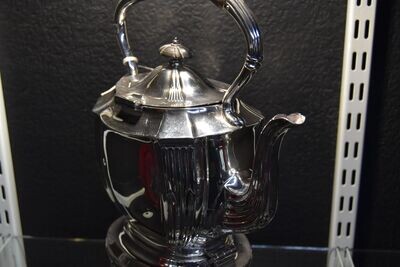 Silver Kettle on Stand c1904