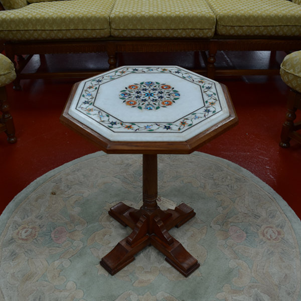 Marble Inlaid Table