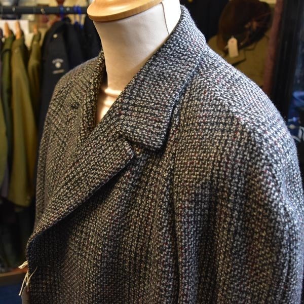 Vintage Men's Tweed Overcoat