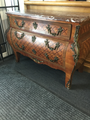 Early 20thc French Commode / Chest of Drawers