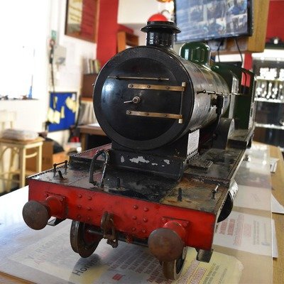 Large Locomotive Steam Engine