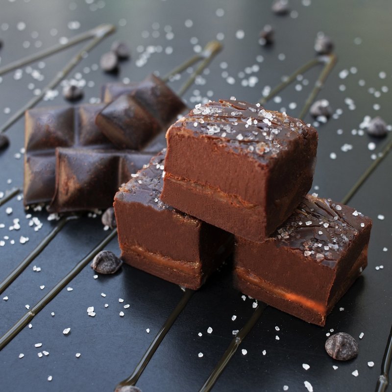 Dark Chocolate with Caramel &amp; Sea Salt