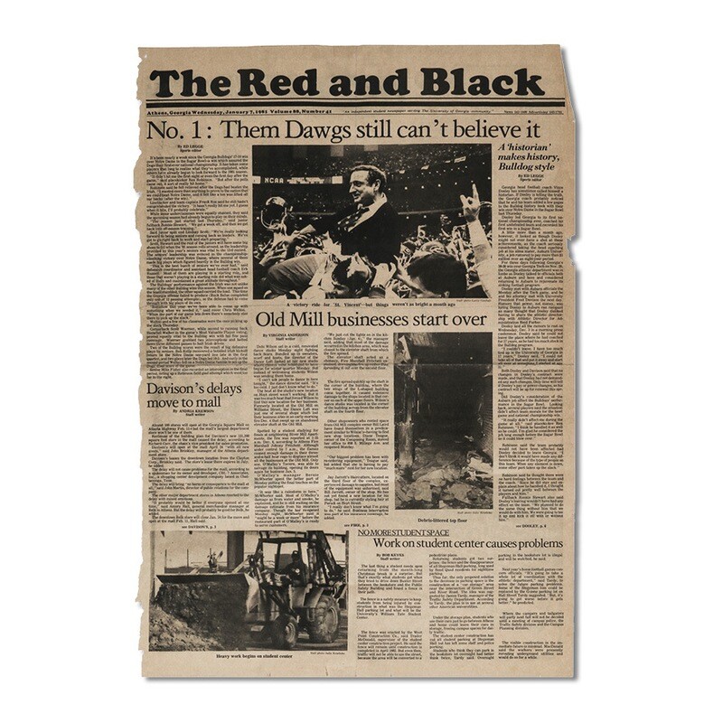 1980 National Championship Poster