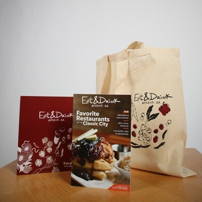 Recipe Book & Tote Bag Set | with free restaurant guide
