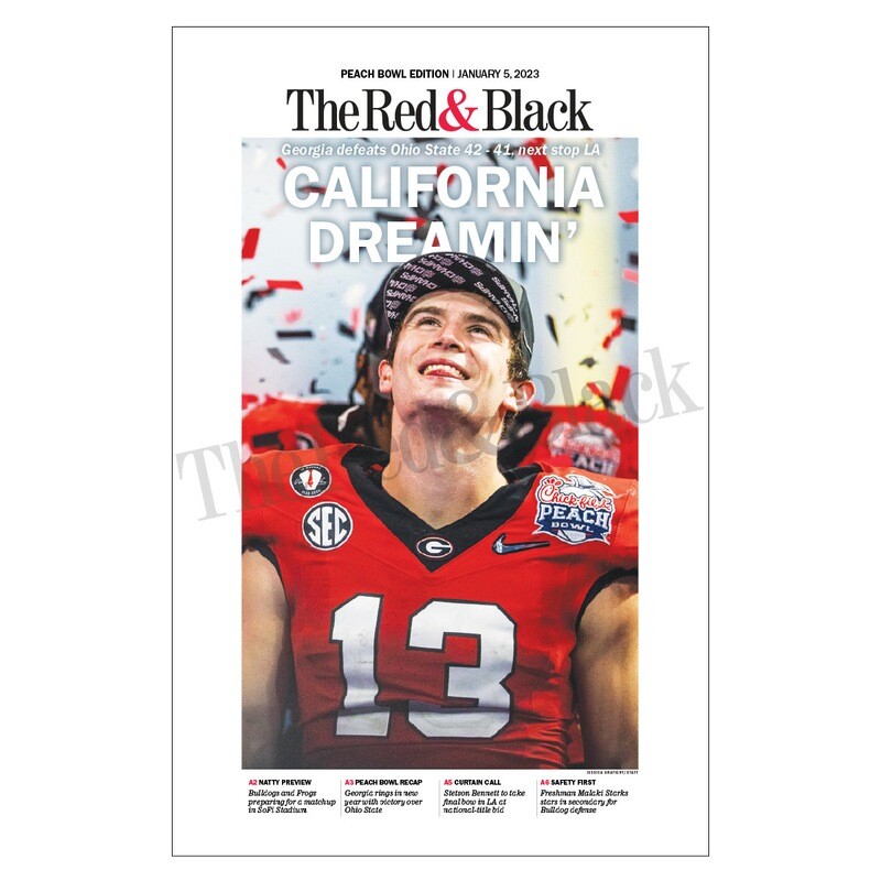 2022 Peach Bowl Victory Poster | small
