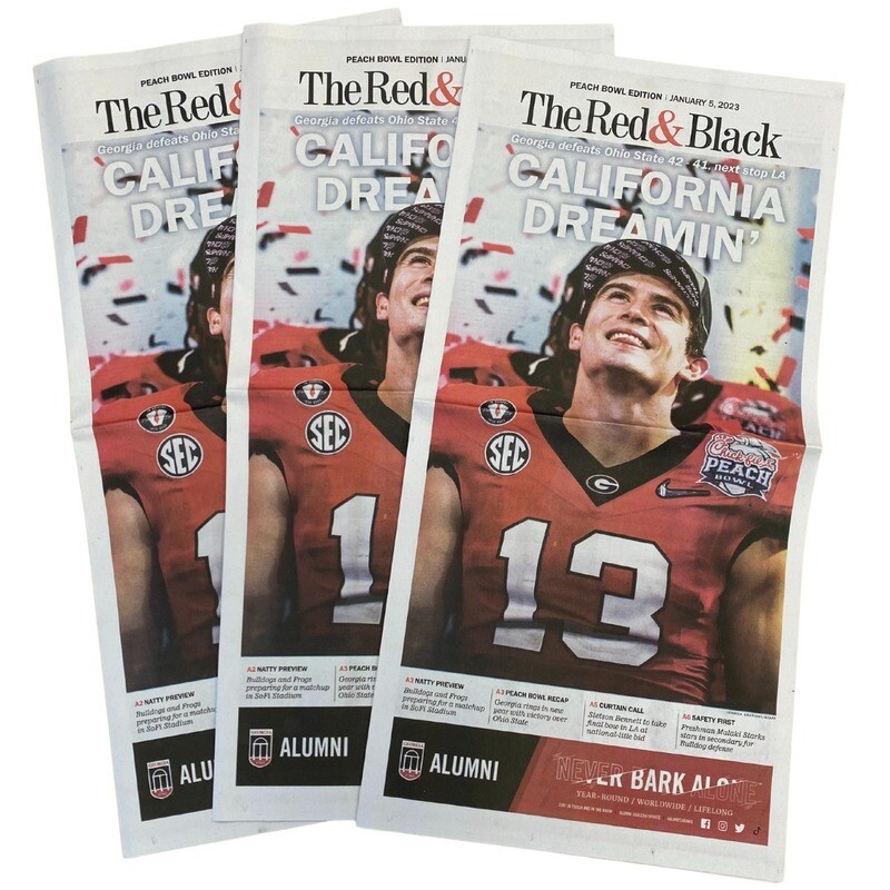2022 Peach Bowl Victory Issue
