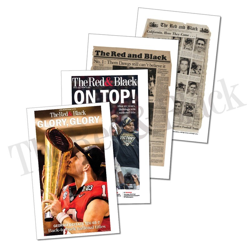 National Championships Front-Page Poster Set
