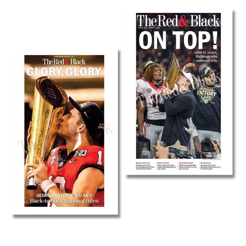 Back-to-Back Natty Front-Page Poster Set | small