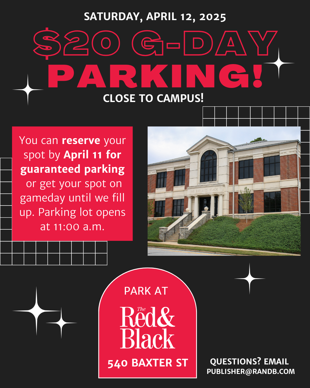 G-Day Parking 2025